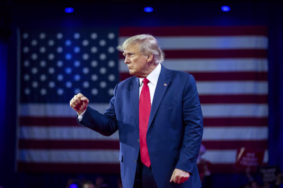 Donald Trump at CPAC conference
