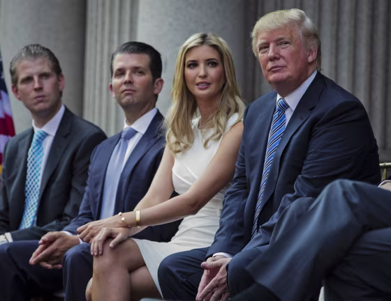 Donald Trump,Eric Trump,Donald Trump Jr.,Ivanka Trump