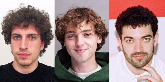 Ari Cagan, Peter McIndoe Jr. and Adam Faze, pictured here, launched an effort on TikTok to get #Desantis2024 trending on the Truth Social app.