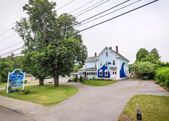 Coast Village Inn and Cottages in Wells, Maine.