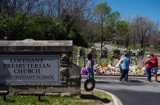 Image: Six Killed In Mass Shooting At A Prive School In Nashville.