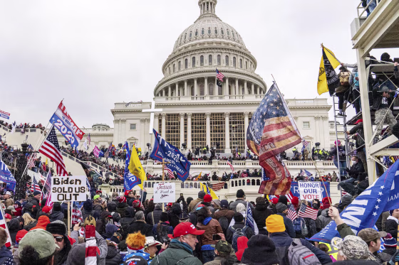 Rioters breach the Capitol