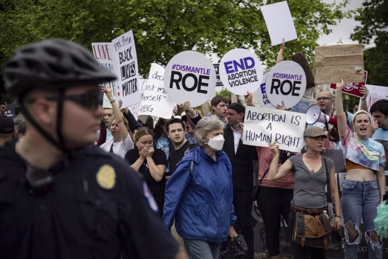 People Attend The Pro-abortion Rights Bans Off Our Bodies Women's March In D.C.