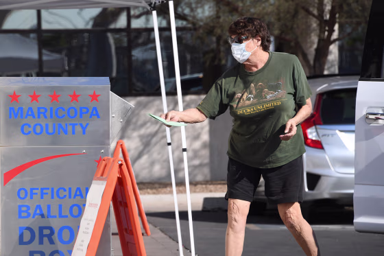 politics political vote ballot mail drop off box container
