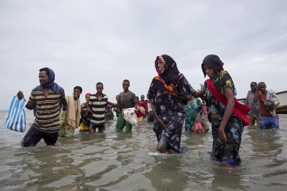 Thousands of East Africans make the perilous journey from the Horn of Africa to Saudi Arabia through war-torn Yemen every year, hoping to escape poverty and instability in their home countries. 
