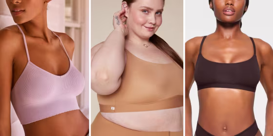 Bralettes are known for their loose, flexible, comfortable feel, so don’t expect a lot of lift from these undergarments.