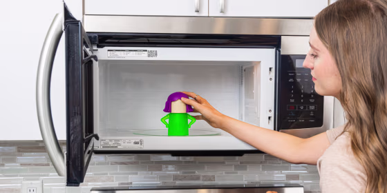 To keep your space clean, organized and guest ready, use products like small storage units, cleaning gadgets and ceramic decor.
