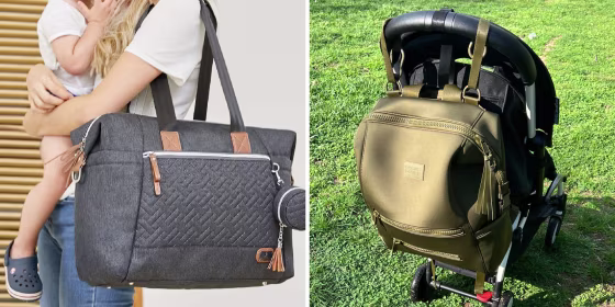 Diaper bags are a must-have for most families, since they keep diapers and wipes at the ready. These days, they also include a multitude of pockets and other thoughtful additions.