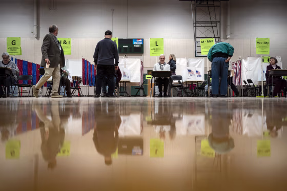 New Hampshire Residents Go To The Polls In Presidential Primary
