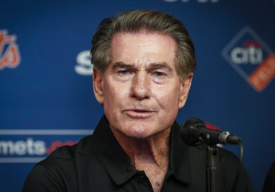 Former player Steve Garvey at Citi Field