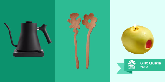 Hosts ensure a good time for everyone else, but the right gifts, like an electric kettle, wooden serving spoon or a food-inspired candle, can guarantee that they enjoy their experience, too.