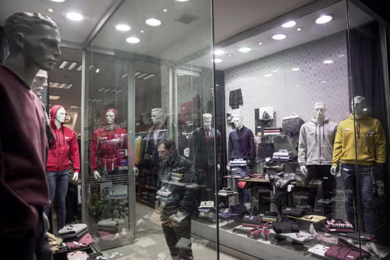 A clothing store in Buenos Aires.