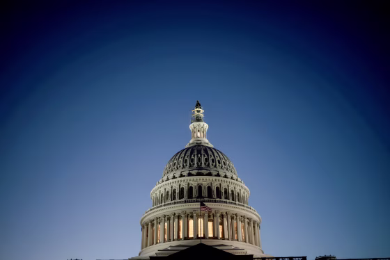 The U.S. Capitol Dome in Washington, DC. on Oct. 4, 2023.
