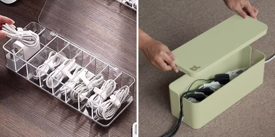 Cable ties, organizer pouches and wall clips can streamline your cord situation and prevent tangling, according to experts.