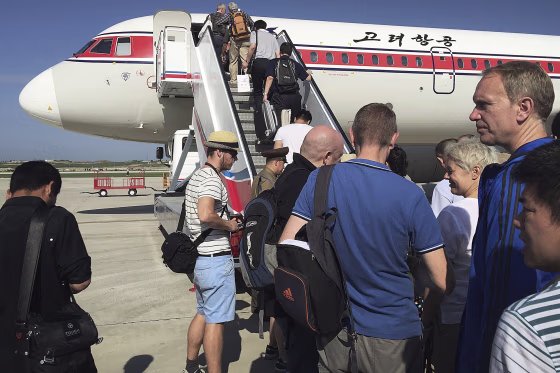 Russian tourists going on a ski trip will be the first international travelers to visit North Korea since the country's borders closed in 2020 amid the global pandemic lockdown, according to a report on the Russian state-run Tass news agency. 