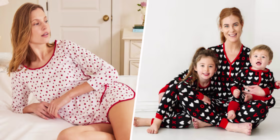 Valentine's Day pajamas