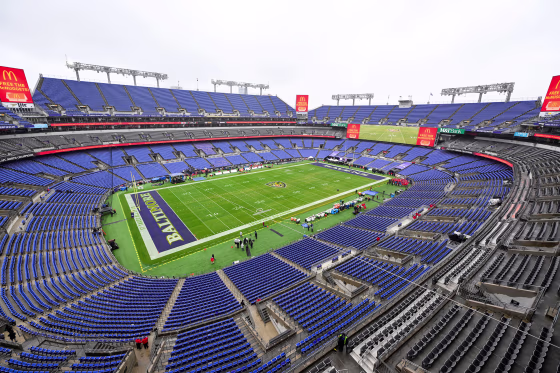 football sport overview empty seats