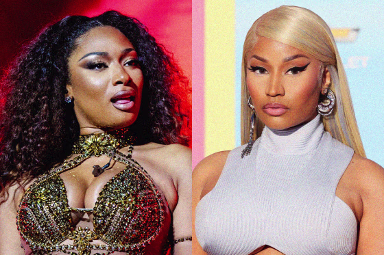Image: Megan Thee Stallion and Nicki Minaj.