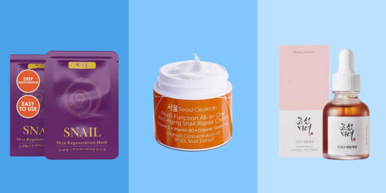 Snail mucin is harvested from garden snails and experts say it can address several skin concerns — like dryness and sagging.