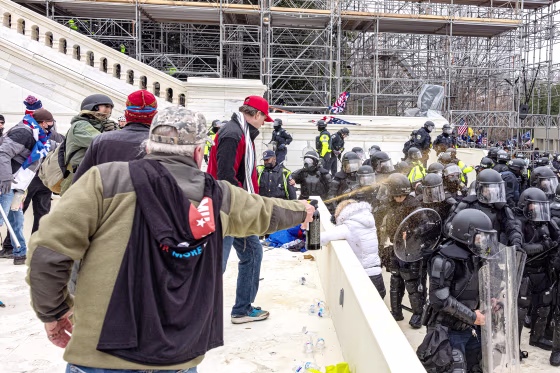 President Trump's 'Save America' rally turns into a violent siege at the United States Capitol, Washington DC, USA - 06 Jan 2021