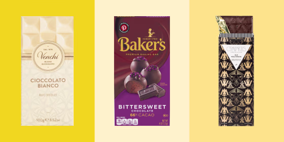 Dark, milk and white chocolate have different amounts cocoa, milk, sugar and other ingredients, which defines their flavor profile.