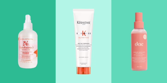 Whether you prefer an oil, cream or spray, all three formulations will shield your hair from being permanently altered by heat from your go-to hot tool.
