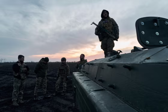 Image: Russia Continues Long-Running Assault On Avdiivka Area