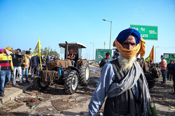 India Farmers Resume Protest After Rejecting Government Offer on Guaranteed Crop Prices