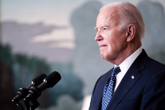 President Joe Biden delivers remarks