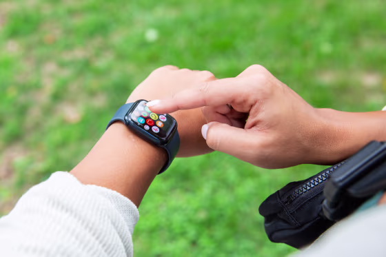 Smartwatches can track health data, send notifications and much more.
