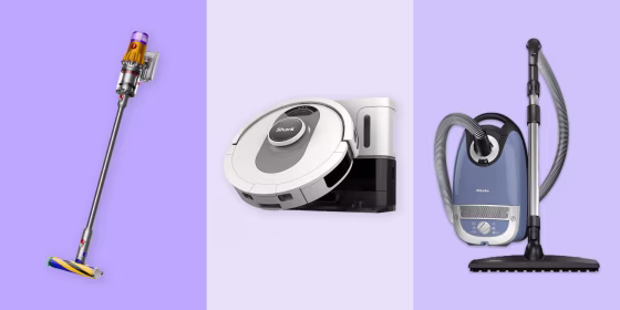 There are four different types of vacuums: upright, canister, robot and cordless.