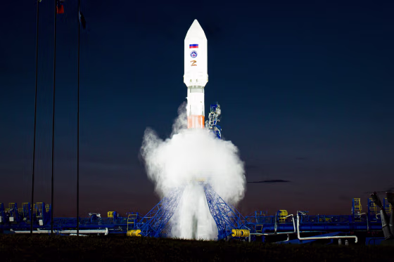 A Soyuz-2.1b rocket.