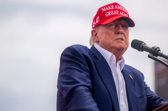 Donald Trump Holds Campaign Rally In Las Vegas