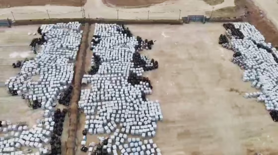 humanitarian aid have been in Gaza waiting for distribution