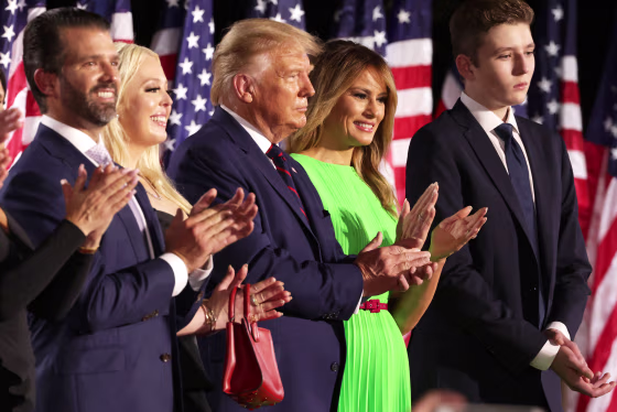 donald trump family