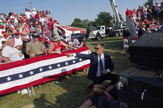 Donald Trump Holds A Campaign Rally In Butler, Pennsylvania