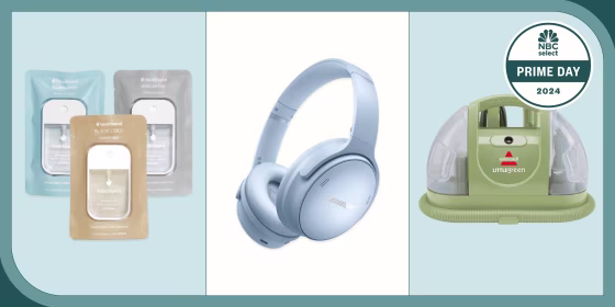 Our NBC Select editors’ favorite purchases include Touchland hand sanitizer packs, Bose headphones and Bissell vacuums.