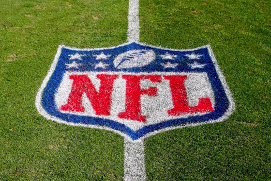 Image: nfl logo football field