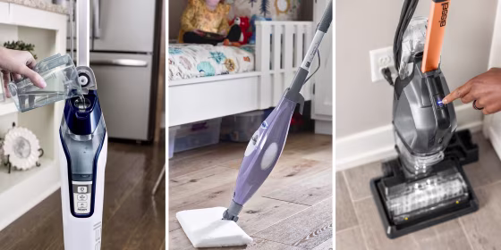 To find a quality steam mop, look for models with a large water tank and good heat retention.