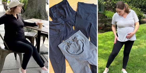 I scoured stores and social media for the best maternity leggings and finally found them.