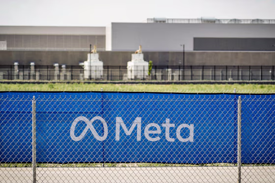 Image: Meta's Facebook data center