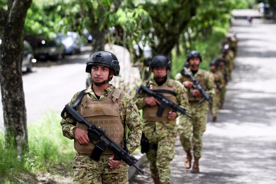 El Salvador's government deploys security forces in gang-dominated suburbs