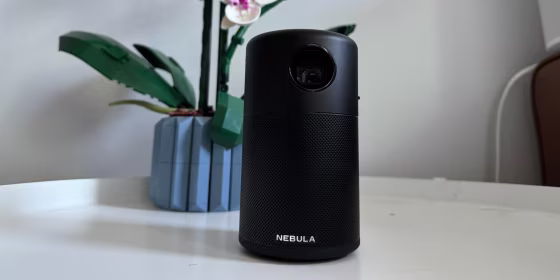 The Anker Nebula Capsule has a clear image, good audio quality and a portable design.