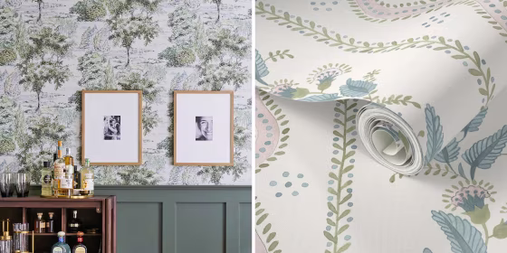 You can install peel-and-stick wallpaper or backsplashes yourself with a few helpful tools and techniques.