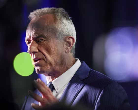 Robert F. Kennedy Jr. in Philadelphia, Pa. on Sept. 10, 2024.
