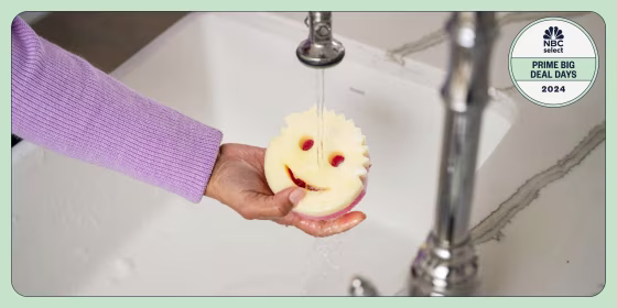 This staff-favorite sponge changes texture depending on the temperature of the water.