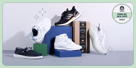 Amazon Prime members can save on sneakers from popular brands, including Adidas, Saucony, New Balance and more.