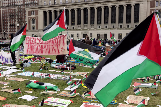 Pro Palestine Columbia students continue occupation of campus