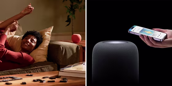 The Apple HomePod has a simple marshmallow shape and an easy setup process.