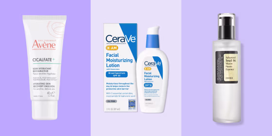 Avene; CeraVe; COSRX